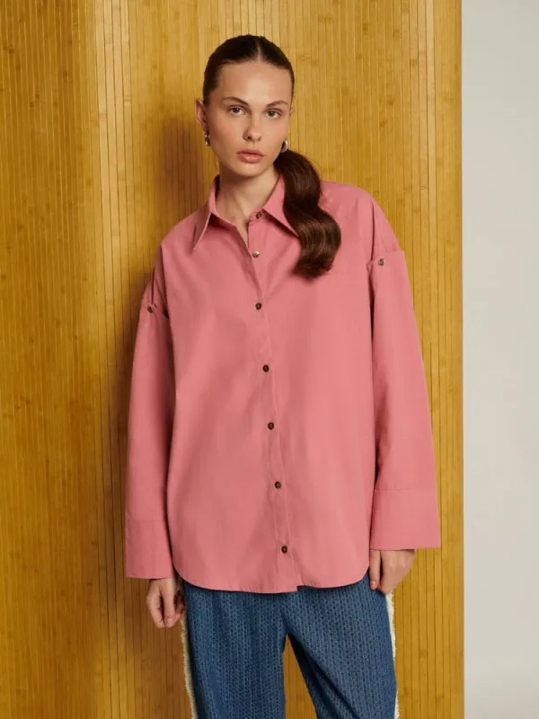 <b>Ghospell</b> Astra Oversized Shirt sold by Sister Jane