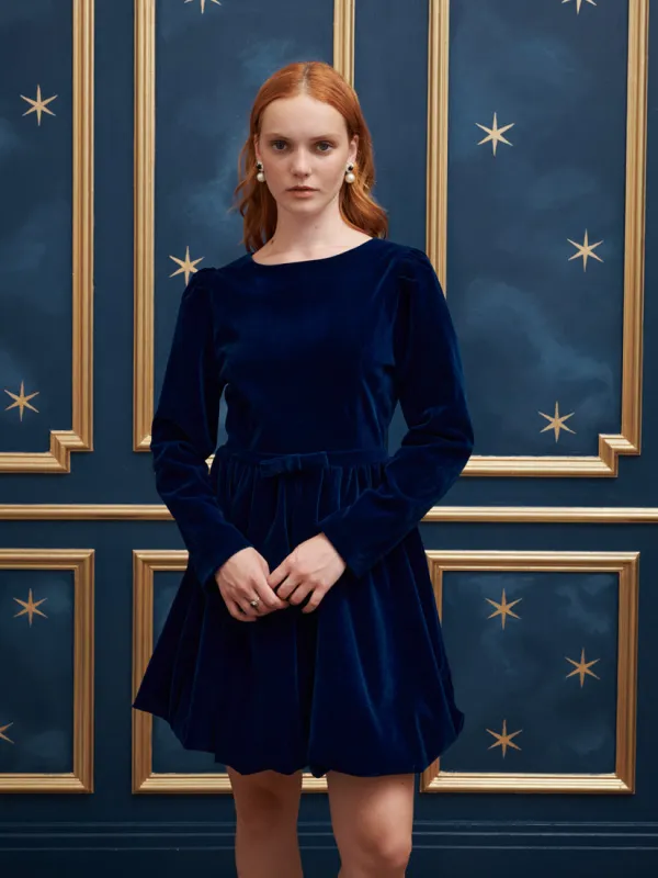 Ballroom Velvet Mini Dress sold by Sister Jane