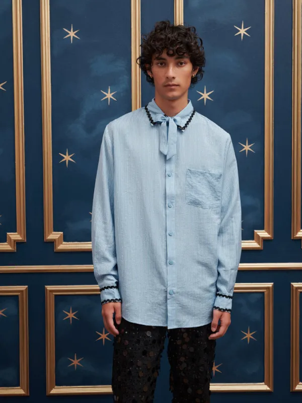 Penny Stripe Gem Shirt sold by Sister Jane