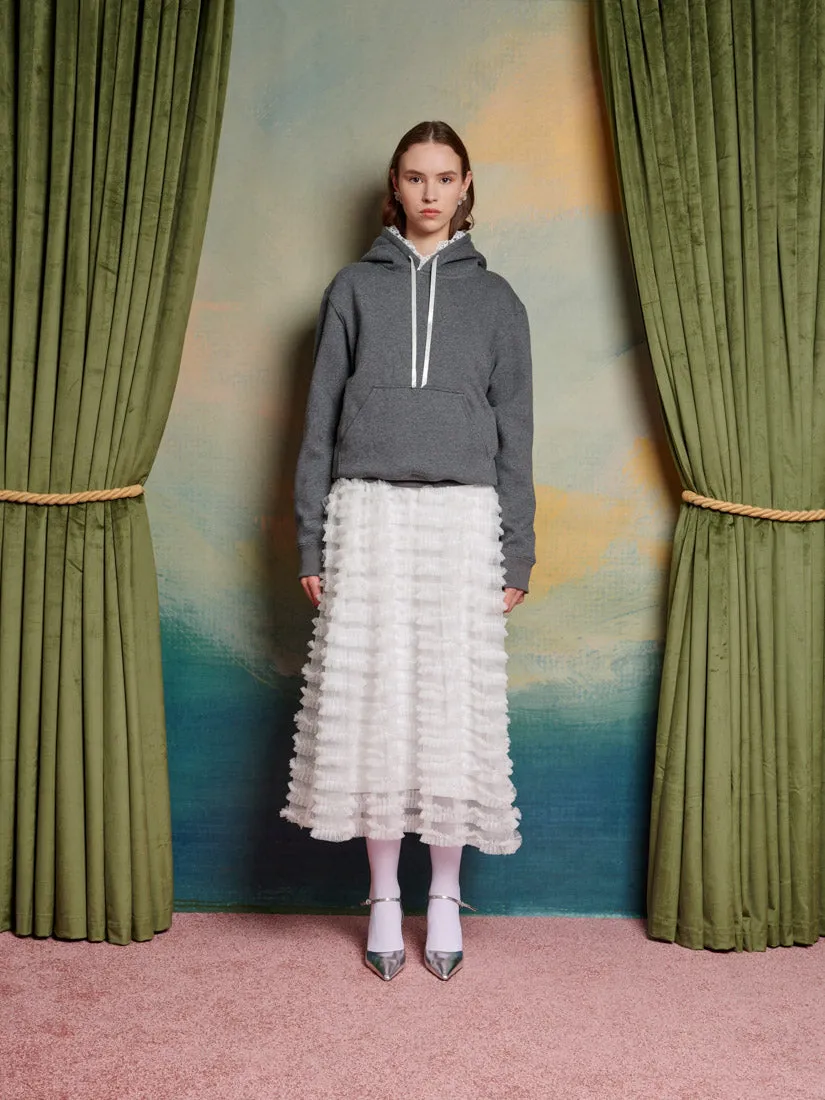 Elodie Lace Trim Hoodie sold by Sister Jane product image thumbnail 4