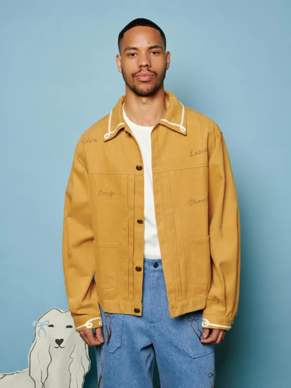 Friends Embroidery Jacket sold by Sister Jane