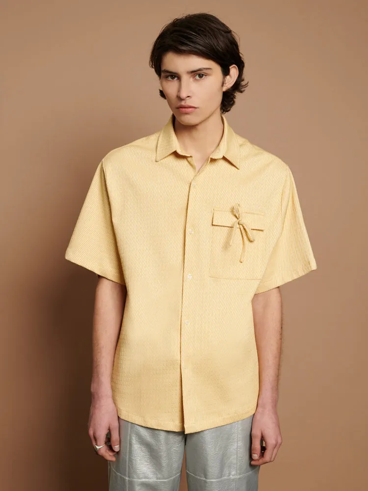 Archie Bow Pocket Shirt sold by Sister Jane