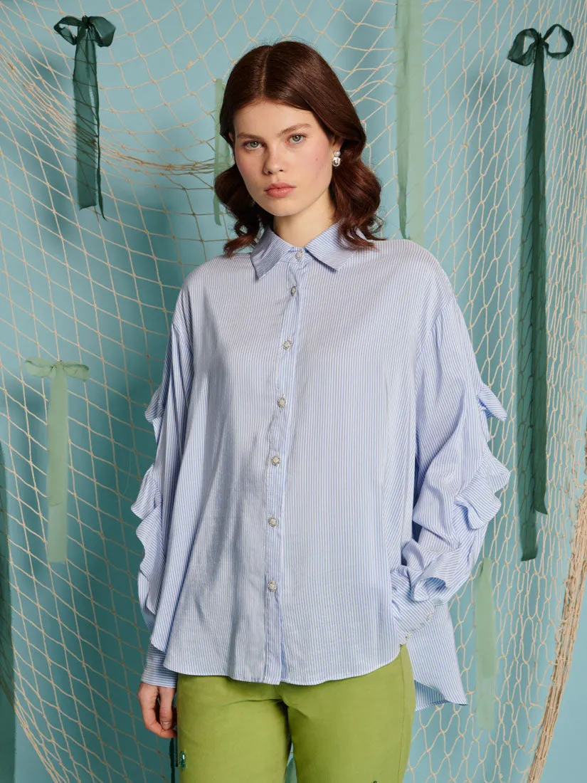 Sail Stripe Blouse sold by Sister Jane