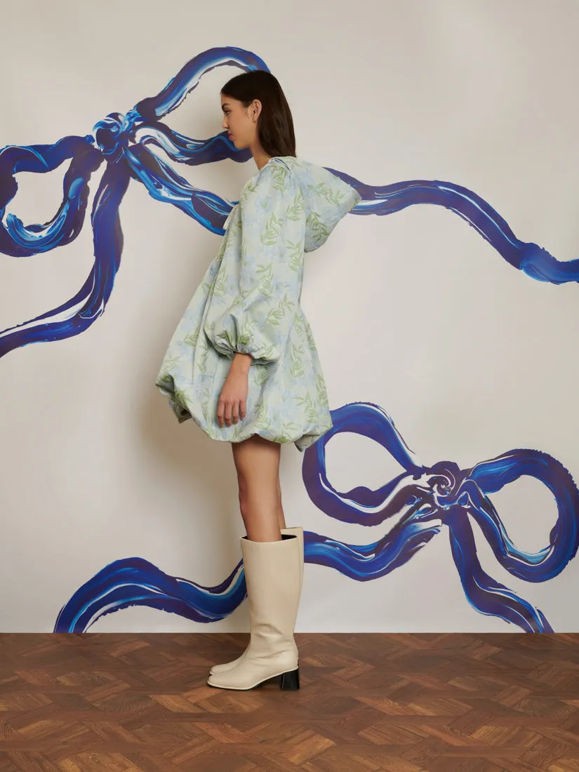 Floral Hood Bubble Hem Mini Dress sold by Sister Jane product image thumbnail 3