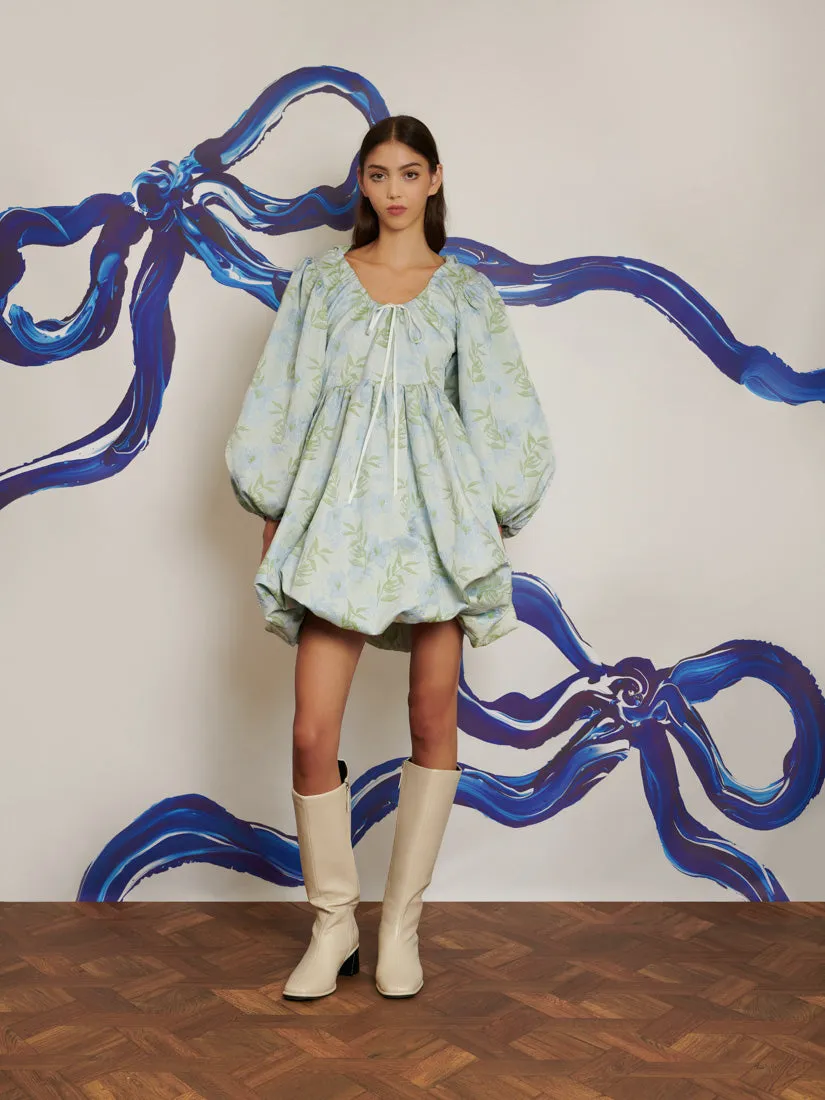 Floral Hood Bubble Hem Mini Dress sold by Sister Jane product image thumbnail 2