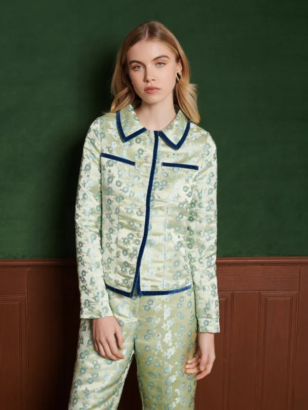 Marjorie Jacquard Jacket sold by Sister Jane
