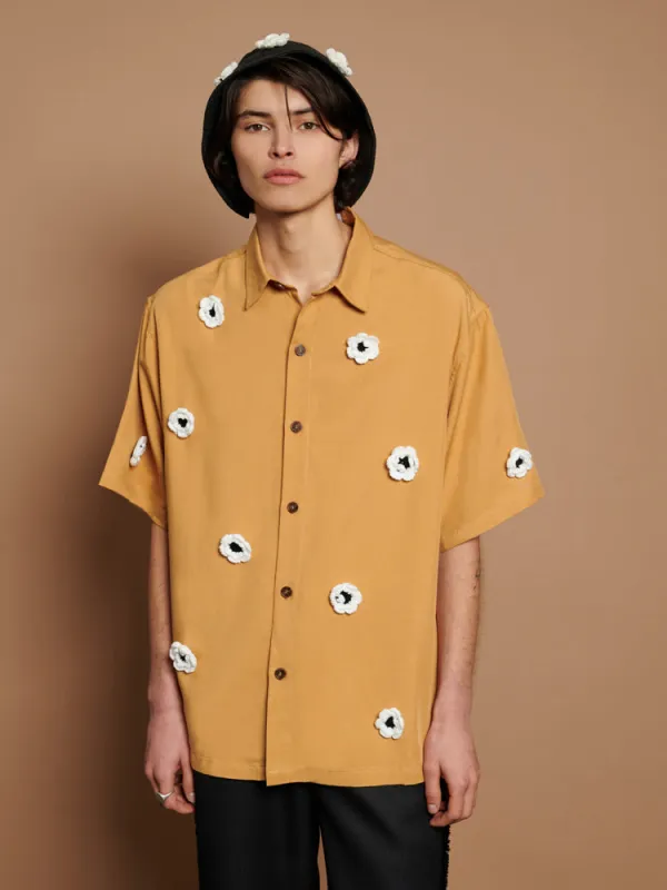 Coast Crochet Boxy Shirt sold by Sister Jane