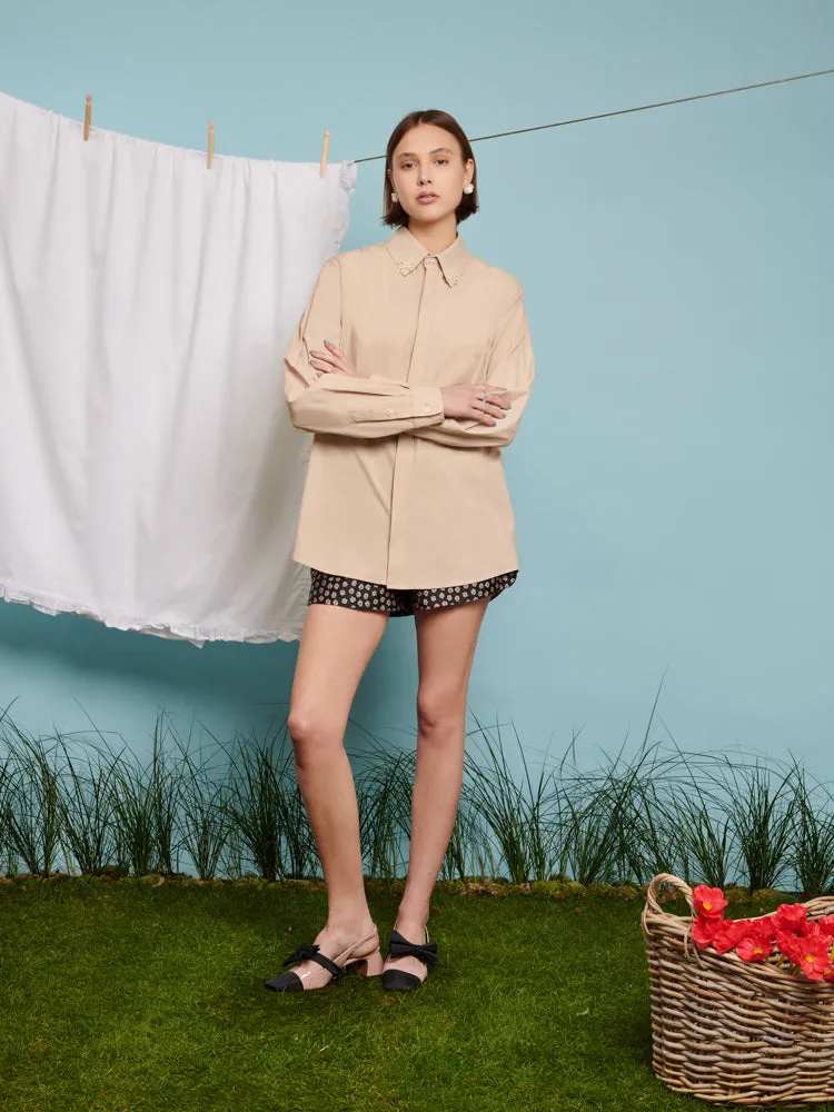 Penny Bow Embellished Shirt sold by Sister Jane product image thumbnail 4