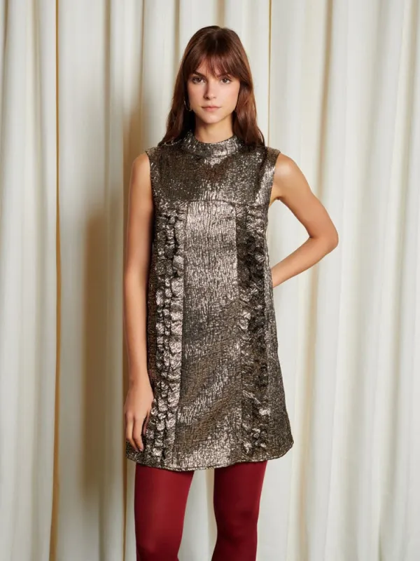 <b> Ghospell </b> Lundy Metallic Dress made by Sister Jane