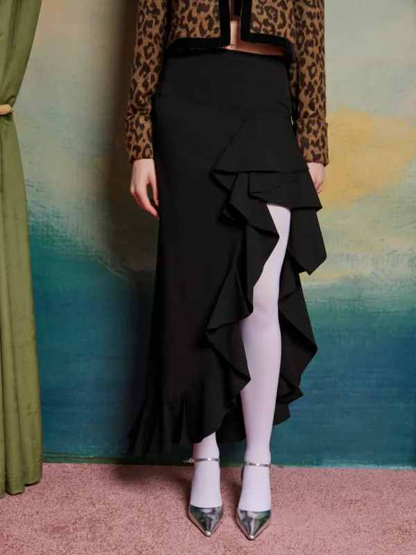 Waterfall Midi Skirt sold by Sister Jane