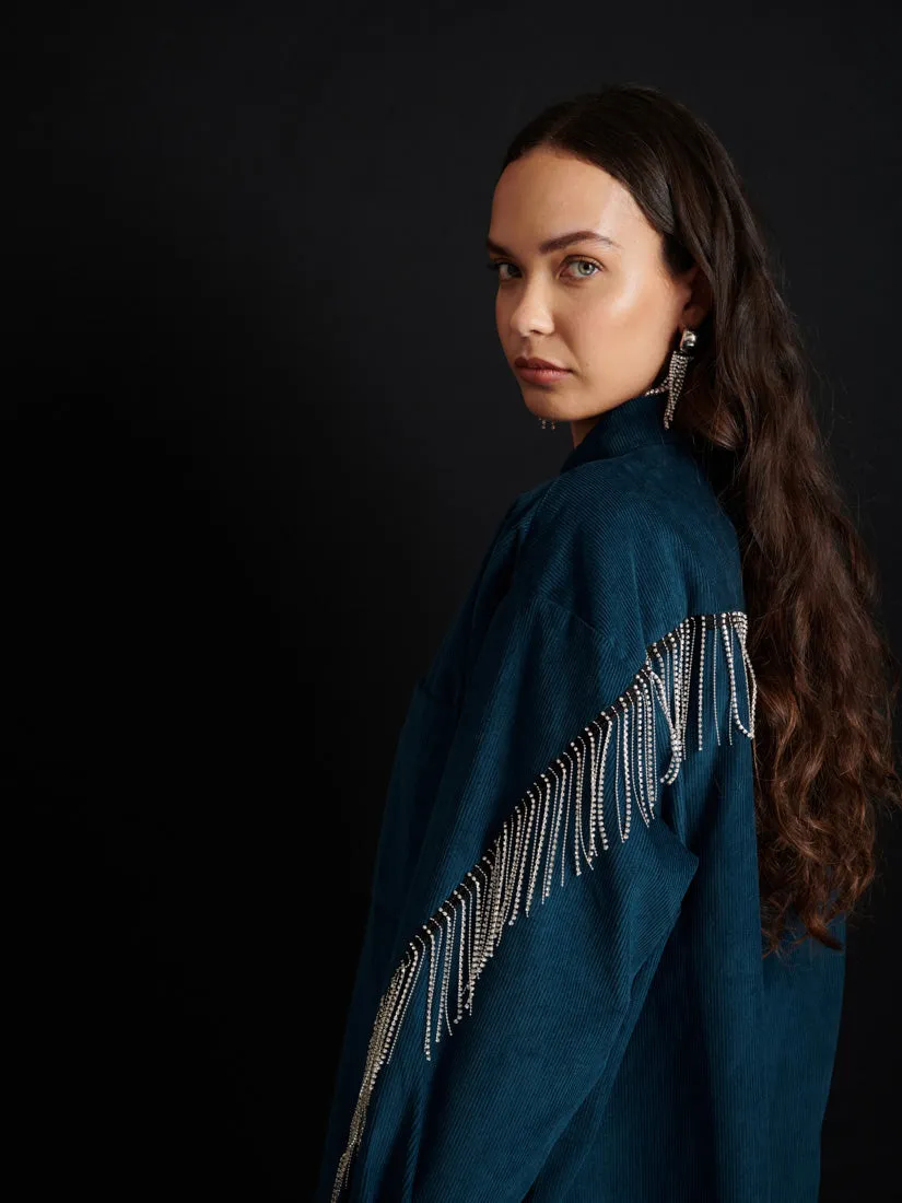 <b> Ghospell </b> Carmen Cord Shirt sold by Sister Jane product image thumbnail 5