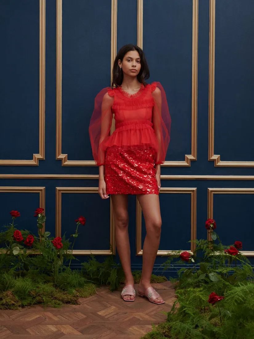 <b>DREAM</b> Palace Tulle Bow Top sold by Sister Jane product image thumbnail 4