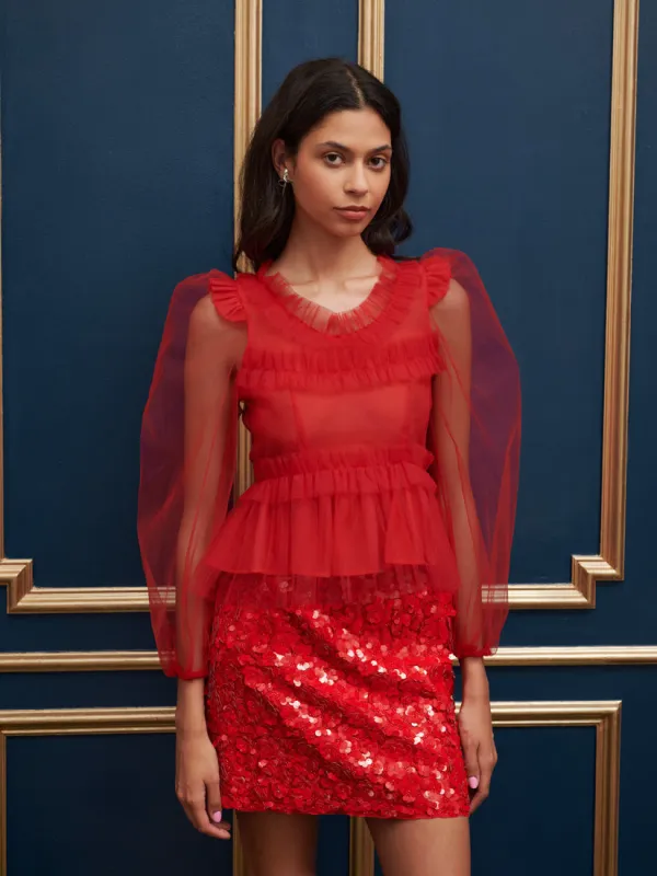 <b>DREAM</b> Palace Tulle Bow Top sold by Sister Jane