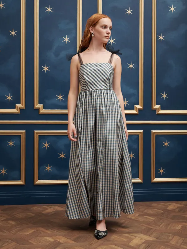 Cindy Check Midi Dress sold by Sister Jane