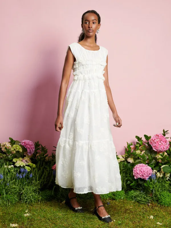 <b>DREAM</b> Bichon Chiffon Midi Dress made by Sister Jane