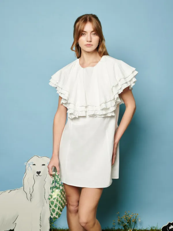 Collie Lace Trim Mini Dress sold by Sister Jane