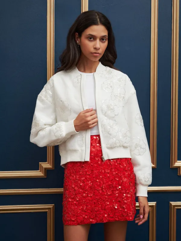 <b>DREAM</b> Ella Bead Bomber Jacket sold by Sister Jane