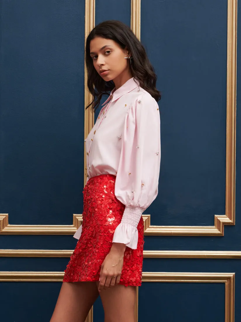 <b>DREAM</b> Ever Embellished Blouse sold by Sister Jane product image thumbnail 2