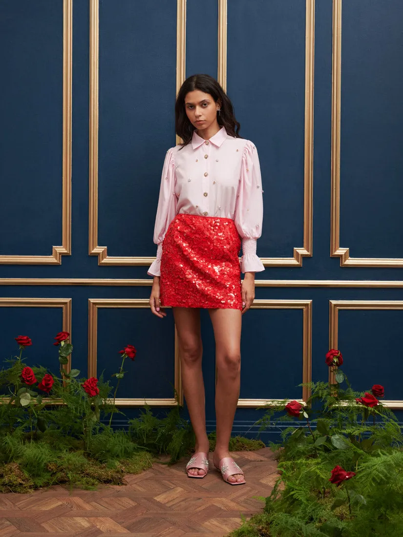 <b>DREAM</b> Ever Embellished Blouse sold by Sister Jane product image thumbnail 4