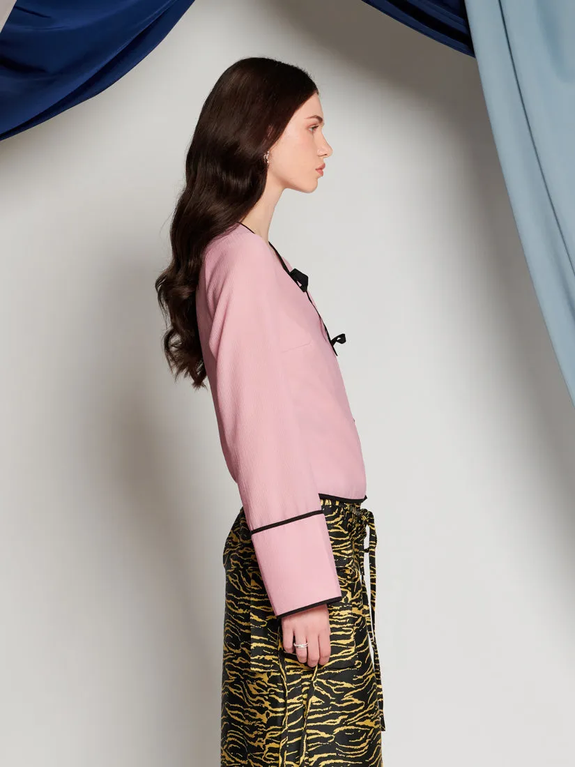 <b> Ghospell </b> Davina Wrap Top sold by Sister Jane product image thumbnail 3