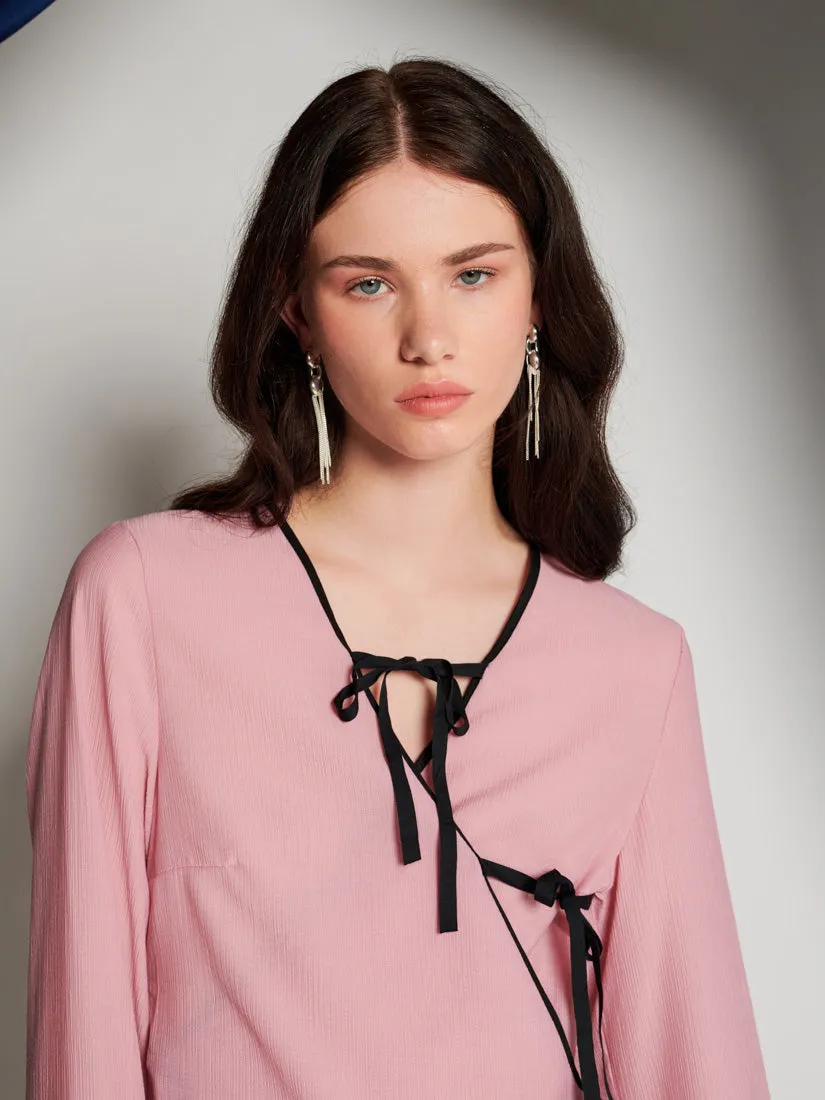 <b> Ghospell </b> Davina Wrap Top sold by Sister Jane product image thumbnail 5