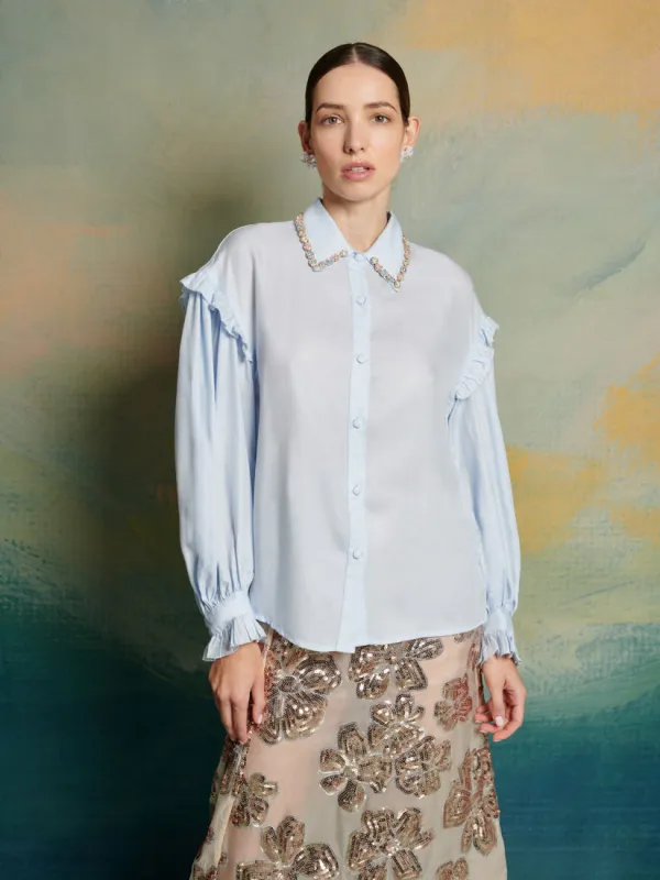 <b>DREAM</b> Pirouette Jewel Blouse made by Sister Jane