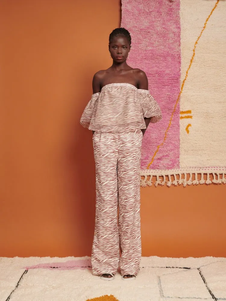 <b>Ghospell</b> Zoya Zebra Bandeau Top sold by Sister Jane product image thumbnail 2