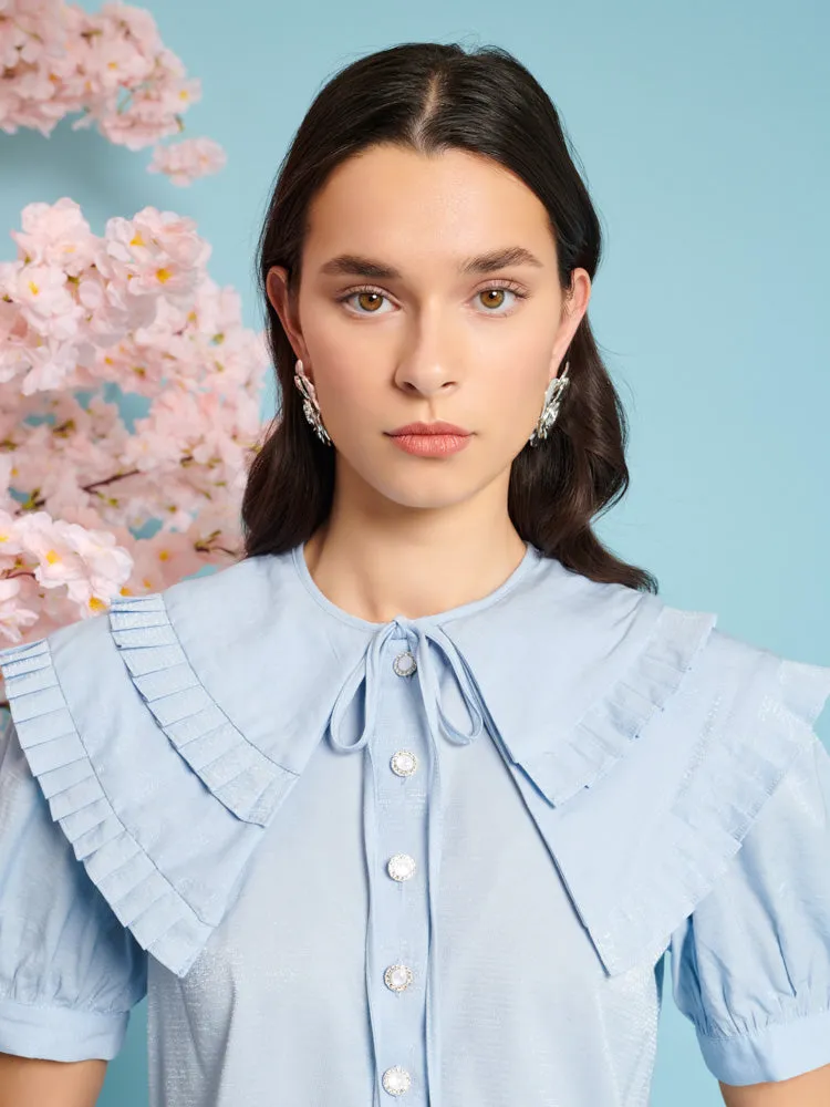 Flutter Pleat Blouse sold by Sister Jane product image thumbnail 5