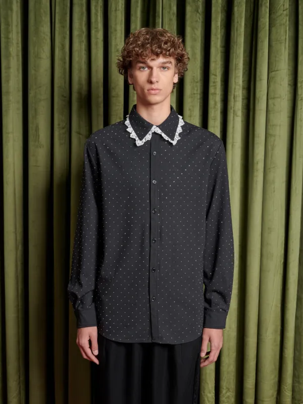 Prince Lace Trim Shirt sold by Sister Jane