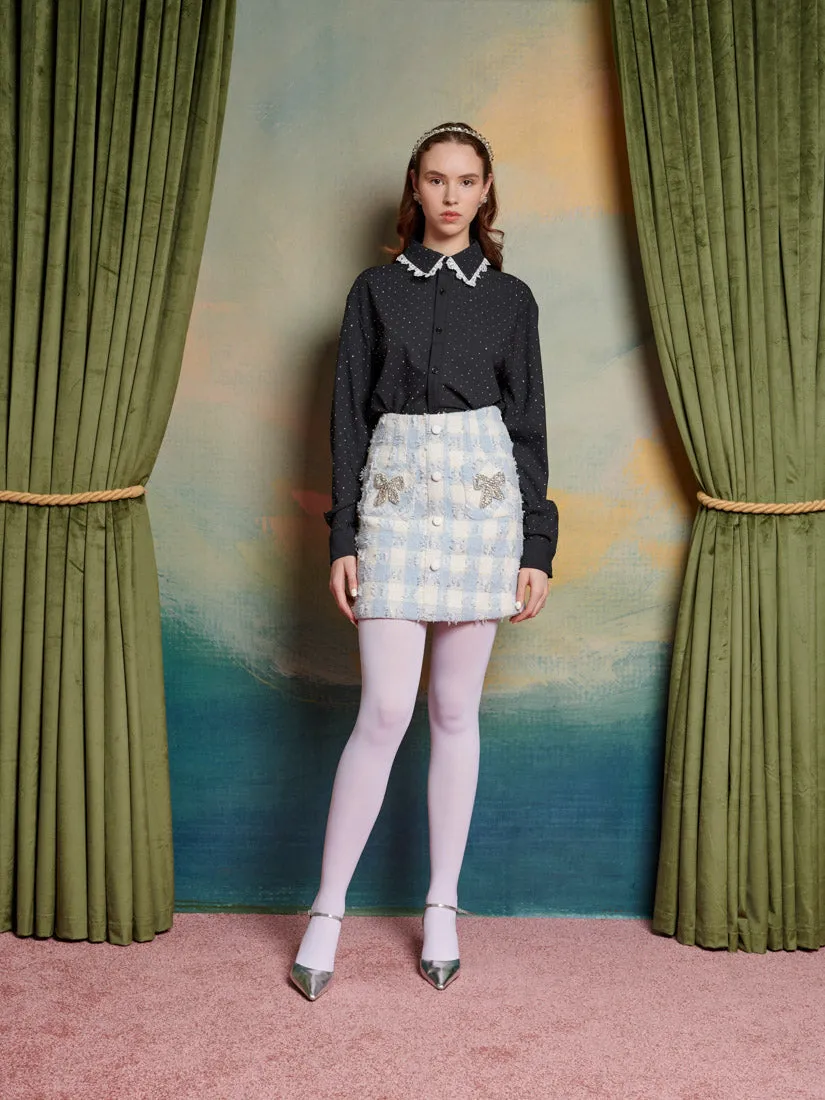 Prince Lace Trim Shirt sold by Sister Jane product image thumbnail 4
