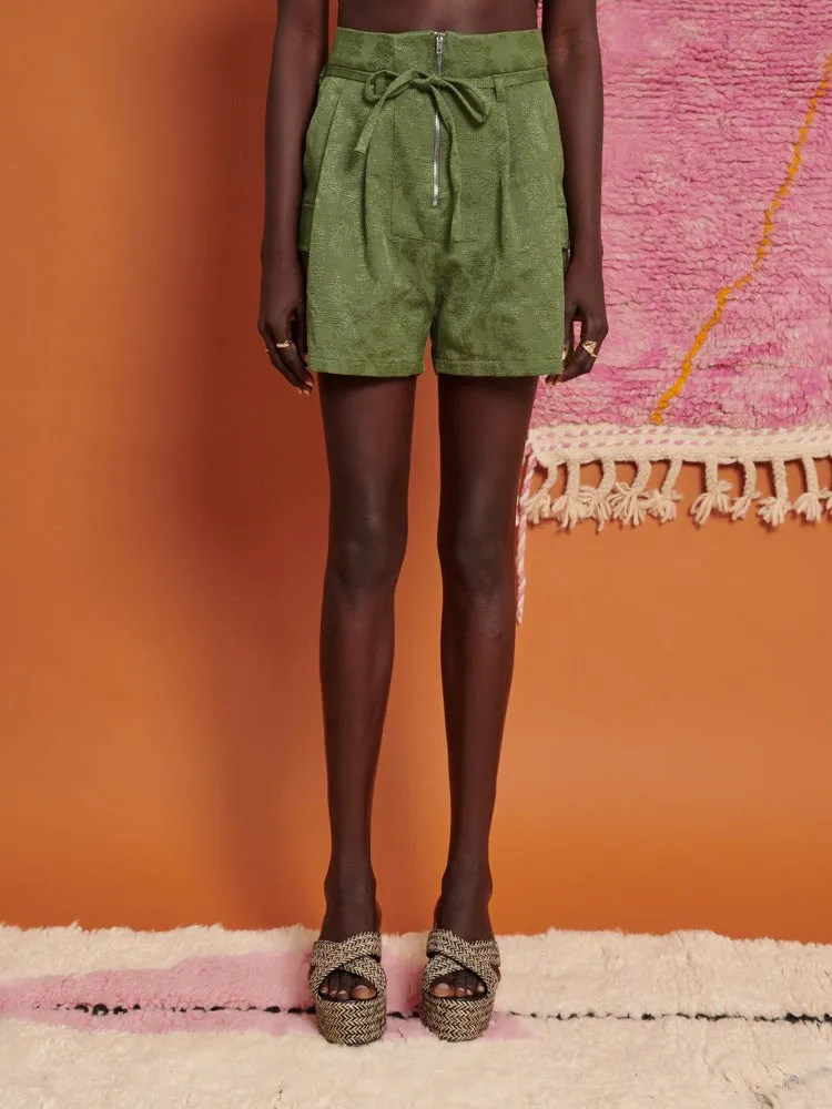 <b>Ghospell</b> Lina High-Waisted Shorts sold by Sister Jane