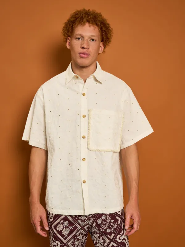 Cole Fray Boxy Shirt made by Sister Jane