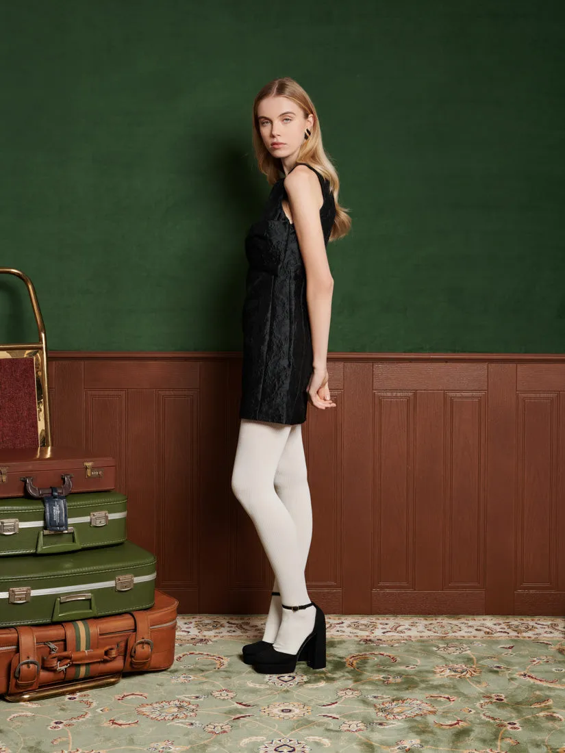 Frieze Jacquard Bow Dress sold by Sister Jane product image thumbnail 2