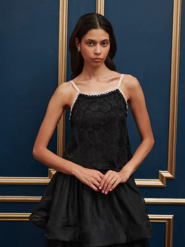 <b>DREAM</b> Tiara Embellished Cami Top sold by Sister Jane