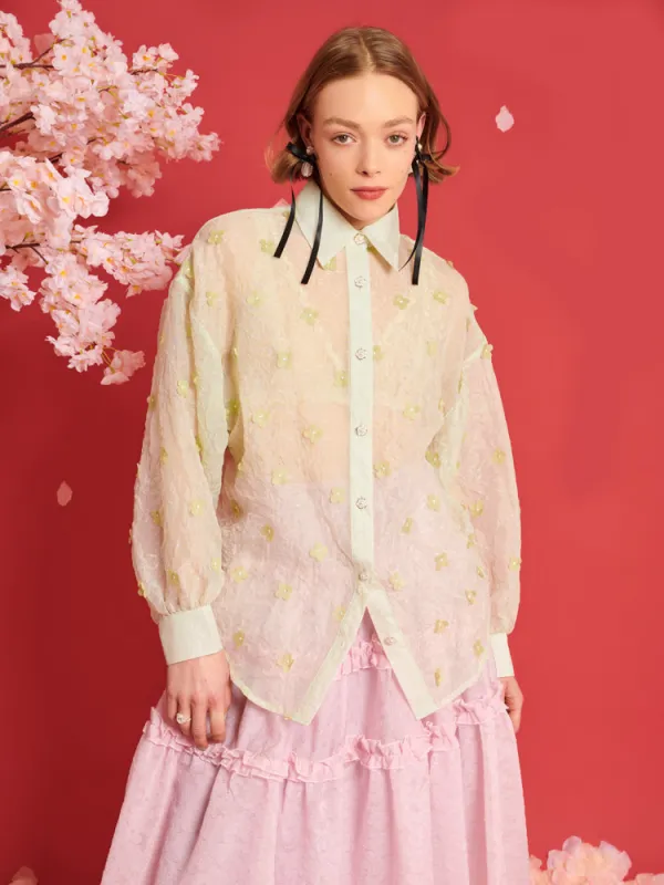 <b>DREAM</b> Eden Floral Oversized Shirt sold by Sister Jane