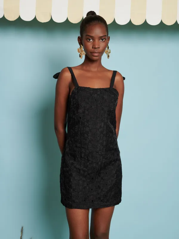 <b>DREAM</b> Peach Flower Mini Dress made by Sister Jane