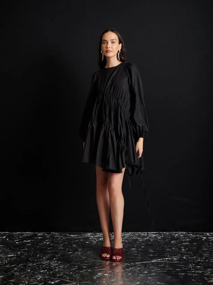<b> Ghospell </b> Noor Ruched Mini Dress sold by Sister Jane product image thumbnail 2