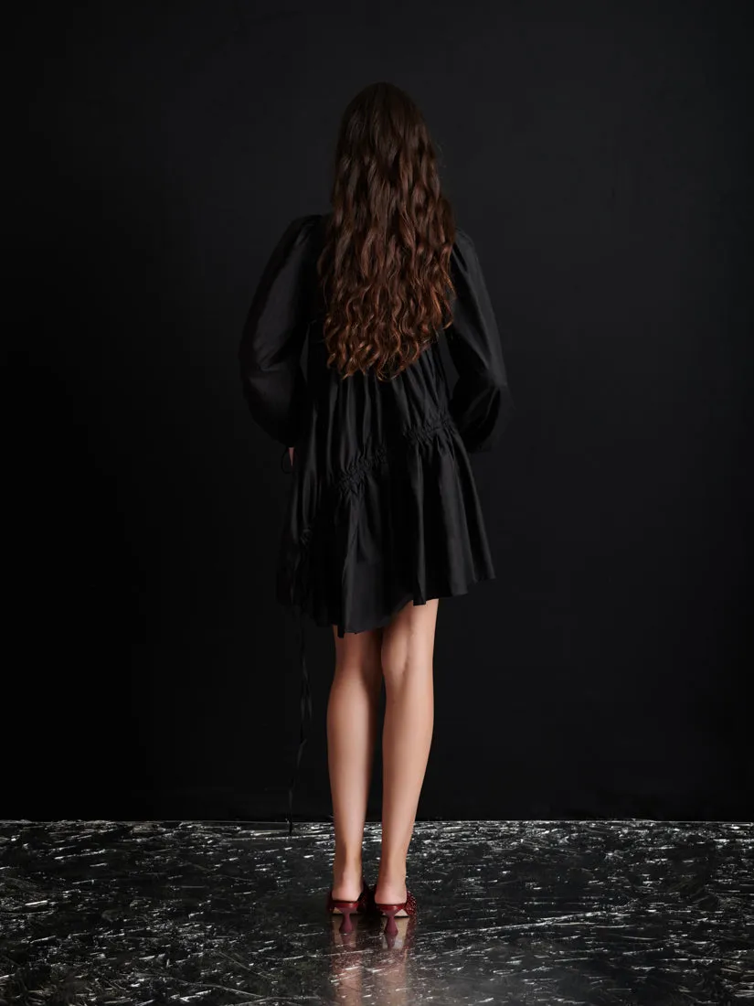 <b> Ghospell </b> Noor Ruched Mini Dress sold by Sister Jane product image thumbnail 4