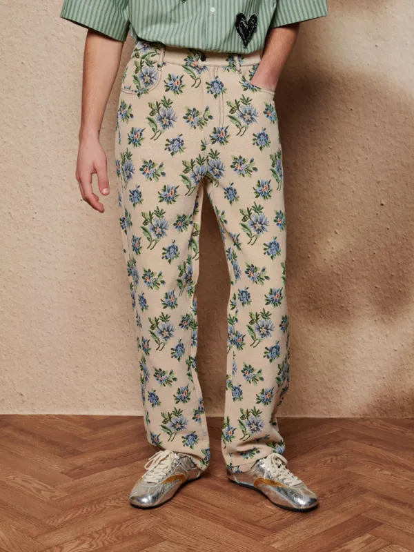 Cyrus Tapestry Jeans sold by Sister Jane