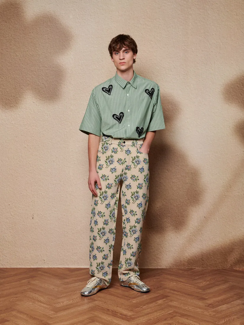 Maris Heart Embellished Boxy Shirt sold by Sister Jane product image thumbnail 2