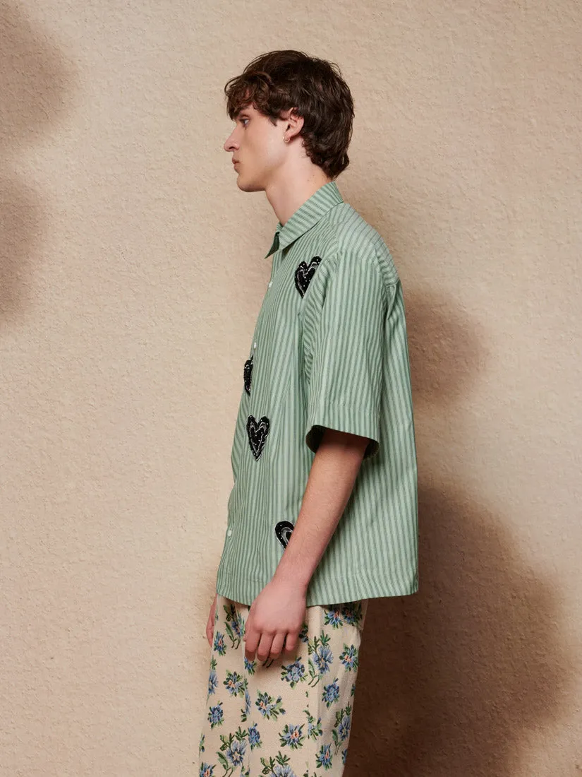 Maris Heart Embellished Boxy Shirt sold by Sister Jane product image thumbnail 5