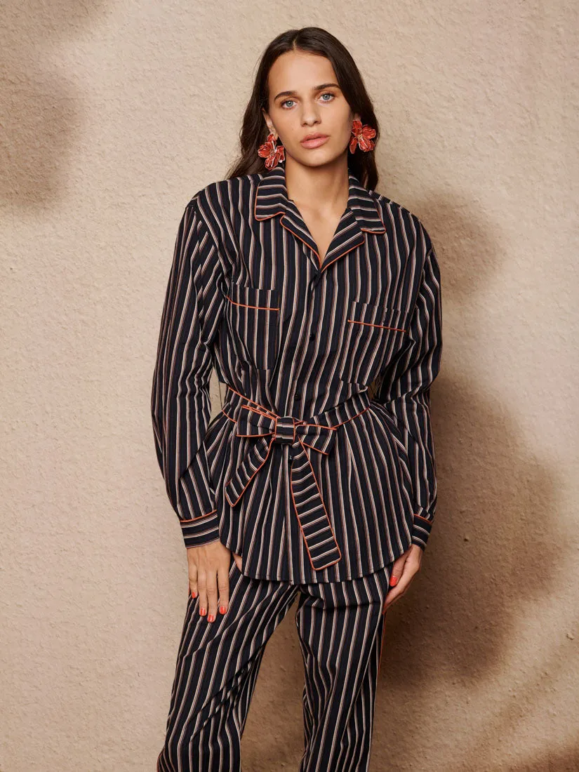 Wisp Stripe Pyjama Shirt sold by Sister Jane product image thumbnail 3