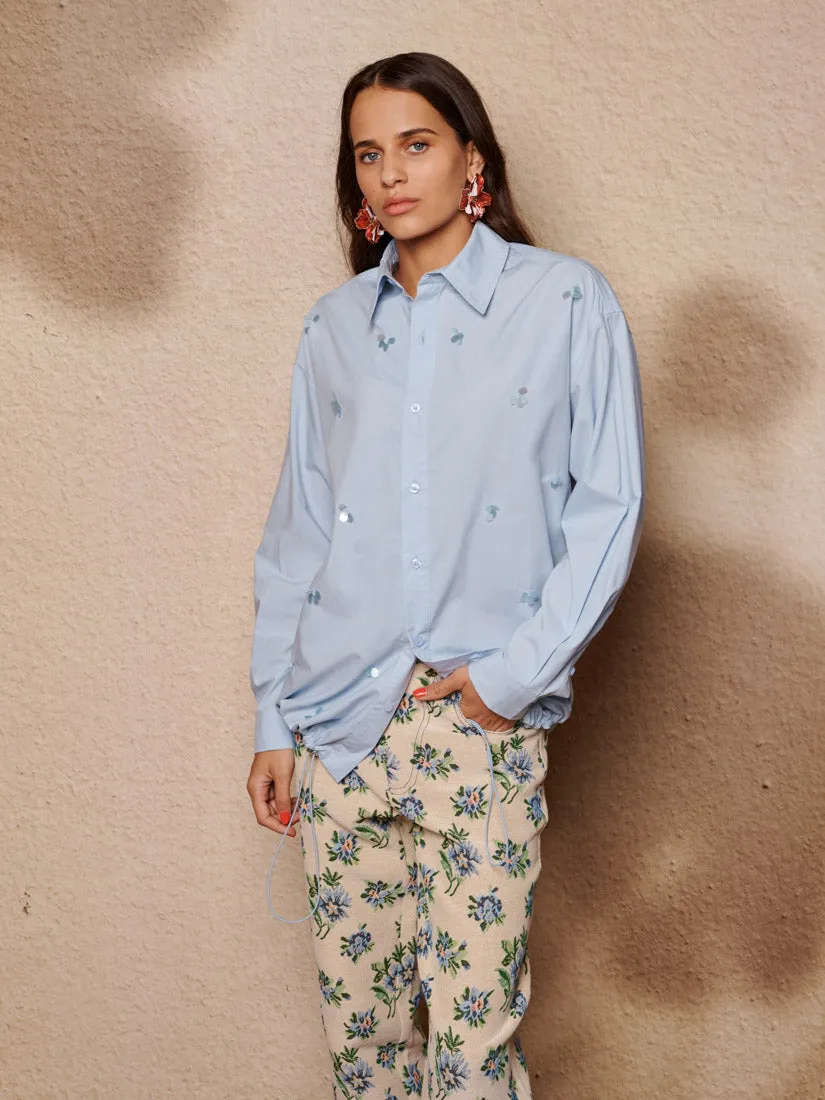 Ellis Embellished Drawstring Shirt sold by Sister Jane product image thumbnail 4