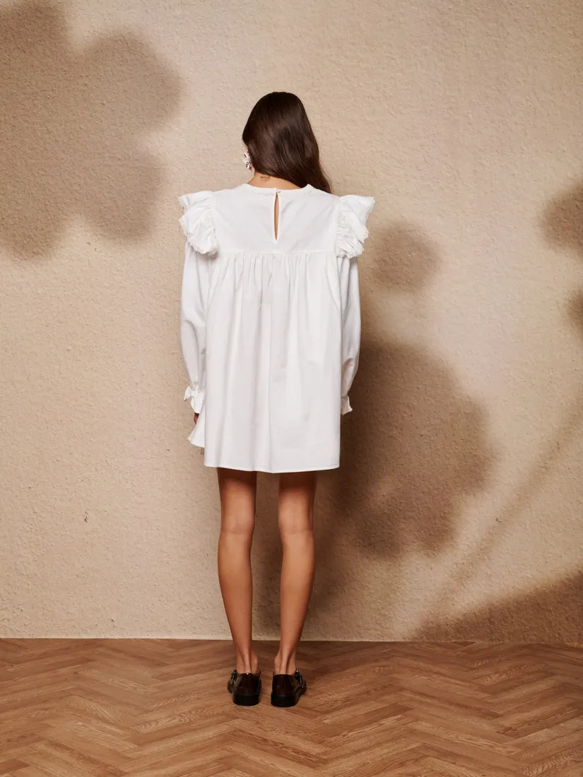 Sol Seeker Ruffle Mini Dress sold by Sister Jane product image thumbnail 3