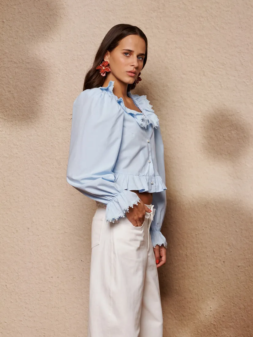 Veil Ruffle Top sold by Sister Jane product image thumbnail 2