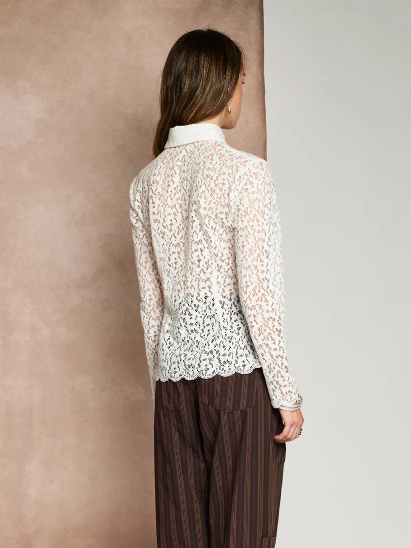 <b> Ghospell </b> Vida Lace Shirt sold by Sister Jane product image thumbnail 4