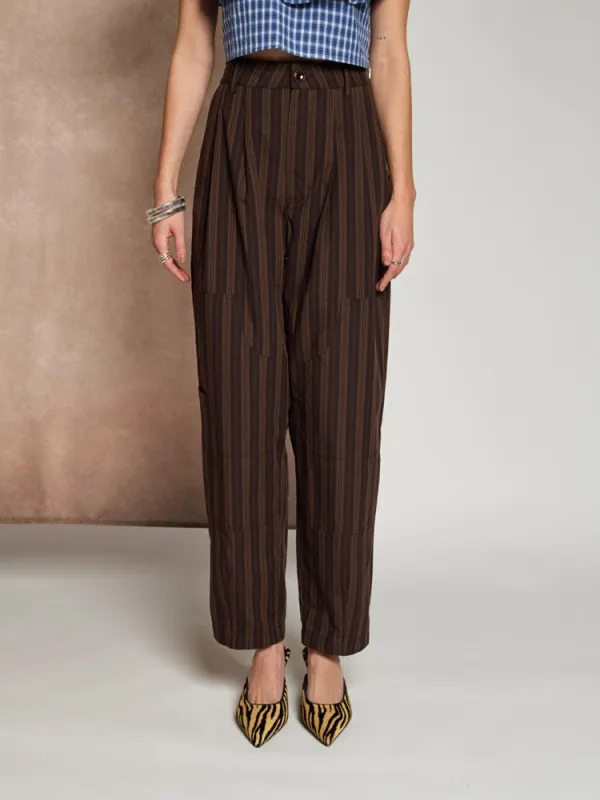 <b> Ghospell </b> Ximena Striped Trousers sold by Sister Jane