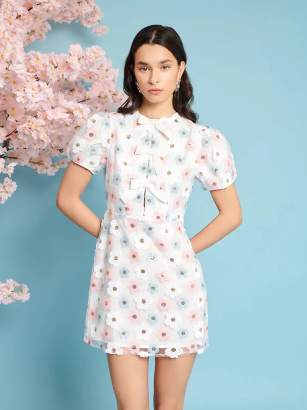 Garden Sequin Mini Dress made by Sister Jane