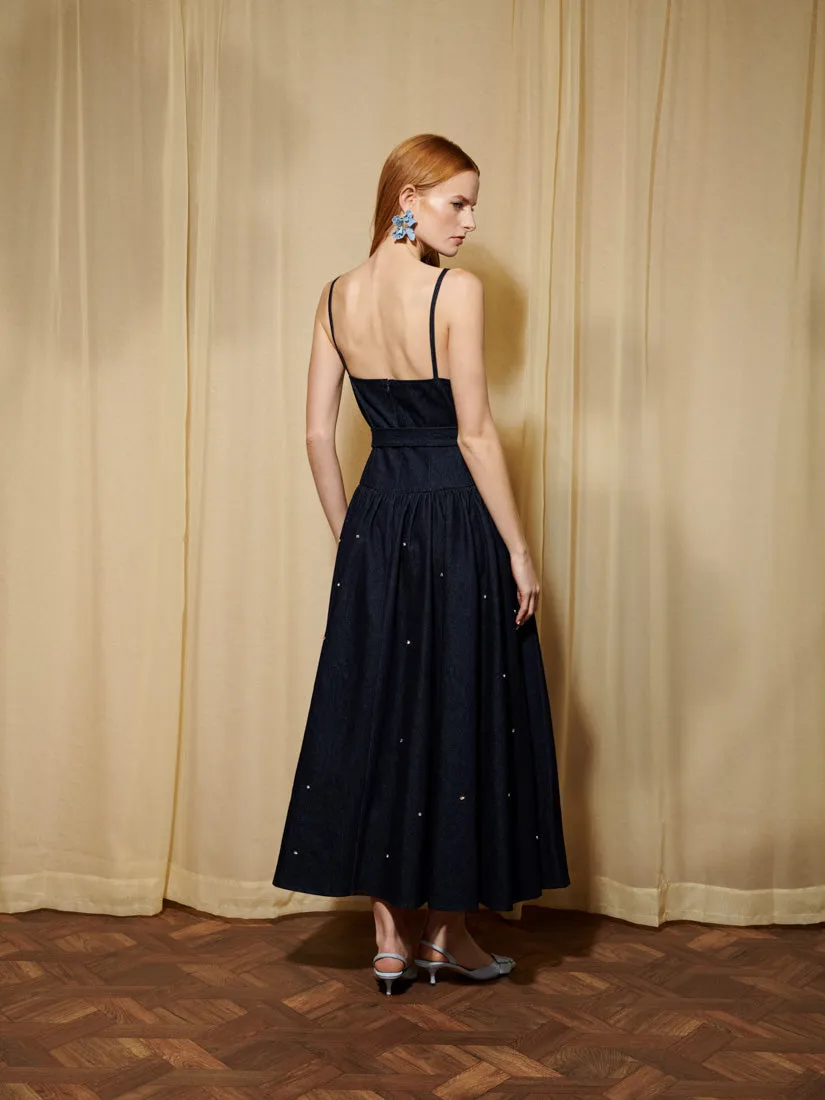 <b>DREAM</b> Brightside Denim Midi Dress sold by Sister Jane product image thumbnail 3