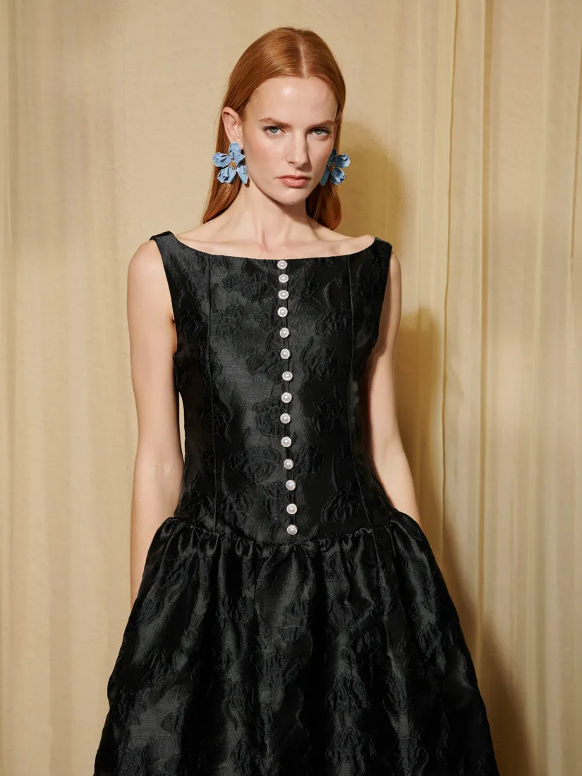 <b>DREAM</b> Optimist's Jacquard Maxi Dress sold by Sister Jane product image thumbnail 5